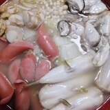 ガーリックバター海鮮鍋